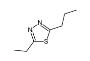 2-ethyl-5-propyl-[1,3,4]thiadiazole结构式