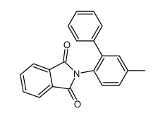 N-(5-methyl-biphenyl-2-yl)-phthalimide Structure