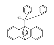 (triptycyl-1)diphenyl carbinol Structure