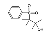 3-(benzenesulfonyl)-2,3-dimethylbutan-2-ol Structure