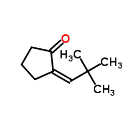 (2Z)-2-(2,2-Dimethylpropylidene)cyclopentanone结构式