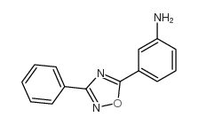 3-(3-phenyl-[1,2,4]oxadiazol-5-yl)-phenylamine结构式