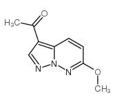 1-(6-甲氧基吡唑并[1,5-b]吡嗪-3-基)乙酮结构式