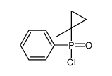 [chloro-(1-methylcyclopropyl)phosphoryl]benzene Structure