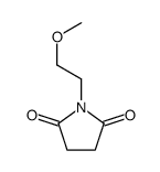 1-(2-methoxyethyl)pyrrolidine-2,5-dione结构式