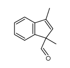 1,3-Dimethylinden-1-carbaldehyd结构式
