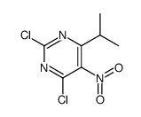 2,6-Dichloro-4-isopropyl-5-nitropyrimidine结构式