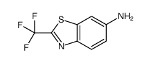 6-Benzothiazolamine,2-(trifluoromethyl)-(9CI) Structure
