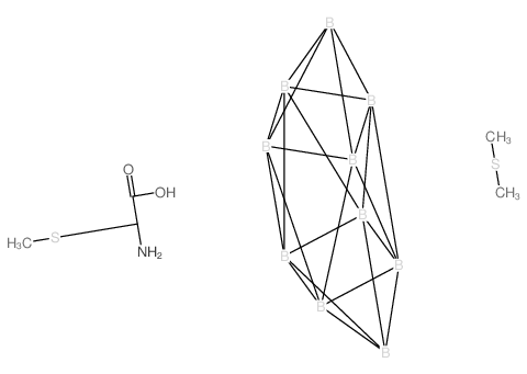 DL-Methionine, compd. with decaborane(8) and thiobis(methane) (1:1:1) Structure