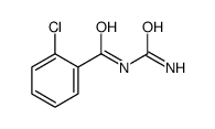 N-carbamoyl-2-chlorobenzamide结构式