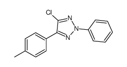 4-chloro-5-(4-methylphenyl)-2-phenyltriazole结构式