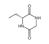 3-Ethylpiperazine-2,5-dione结构式