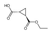 1,2-Cyclopropanedicarboxylicacid,monoethylester,(1R,2R)-(9CI) picture