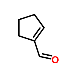 1-Cyclopentene-1-carbaldehyde Structure