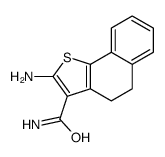 2-amino-4,5-dihydrobenzo[g][1]benzothiole-3-carboxamide Structure