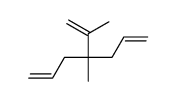 4-methyl-4-prop-1-en-2-ylhepta-1,6-diene结构式