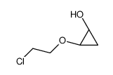 (1R,2R)-2-(2-chloroethoxy)cyclopropan-1-ol Structure