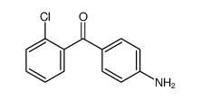 4'-Amino-2-chlorobenzophenone结构式