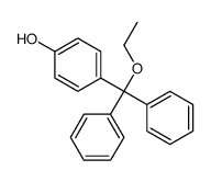 4-[ethoxy(diphenyl)methyl]phenol Structure