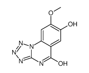 7-hydroxy-8-methoxy-1H-tetrazolo[1,5-a]quinazolin-5-one结构式