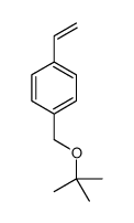 1-ethenyl-4-[(2-methylpropan-2-yl)oxymethyl]benzene Structure