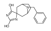 8-BENZYL-8-AZASPIRO[BICYCLO[3.2.1]OCTANE-3,4'-IMIDAZOLIDINE]-2',5'-DIONE structure