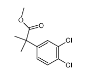 methyl 2-(3,4-dichlorophenyl)-2-methylpropanoate Structure