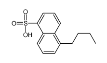 5-Butyl-1-naphthalenesulfonic acid结构式