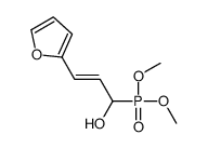 1-dimethoxyphosphoryl-3-(furan-2-yl)prop-2-en-1-ol Structure