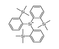 tris(2-trimethylsilylphenyl)silicon结构式