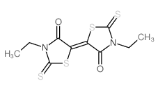 4-Thiazolidinone,3-ethyl-5-(3-ethyl-4-oxo-2-thioxo-5-thiazolidinylidene)-2-thioxo- (9CI) picture