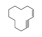 cyclododec-1-en-3-yne Structure