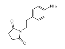 N-(4-amino-phenethyl)-succinimide Structure