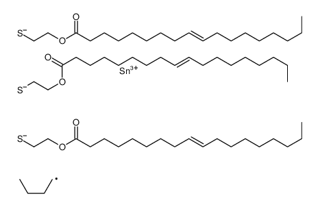 (butylstannylidyne)tris(thioethylene) trioleate结构式