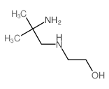 Ethanol,2-[(2-amino-2-methylpropyl)amino]-结构式