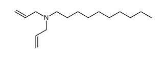 decyl-N,N-diallylamine Structure