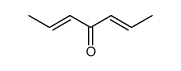 (2E,5E)-Hepta-2,5-dien-4-one Structure