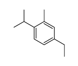 Benzene, 4-ethyl-2-methyl-1-(1-methylethyl)- (9CI)结构式