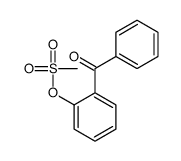 (2-benzoylphenyl) methanesulfonate结构式