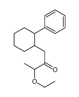 3-Ethoxy-1-(2-phenyl-cyclohexyl)-butan-2-one structure