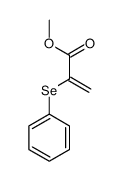 methyl 2-phenylselanylprop-2-enoate Structure