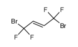 1,4-dibromo-1,1,4,4-tetrafluorobuta-2-ene Structure