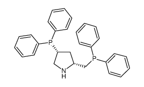 (2R,4R)-(+)-2-(二苯基膦基甲基)-4-(二苯基膦基)吡咯烷 (R,R-PPM)图片