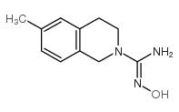 2(1H)-Isoquinolinecarboximidamide,3,4-dihydro-N-hydroxy-6-methyl- structure