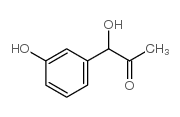 1-hydroxy-1-(3-hydroxyphenyl)-2-propanone Structure