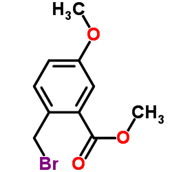 Methyl 2-(bromomethyl)-5-methoxybenzoate Structure