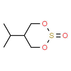 1,3,2-Dioxathiane,5-(1-methylethyl)-,2-oxide,cis-(9CI)结构式