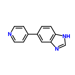 1H-Benzimidazole,5-(4-pyridinyl)-(9CI)结构式
