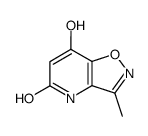 Isoxazolo[4,5-b]pyridin-5(4H)-one, 7-hydroxy-3-methyl- (9CI)结构式