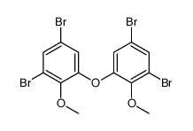 1,5-dibromo-3-(3,5-dibromo-2-methoxyphenoxy)-2-methoxybenzene结构式